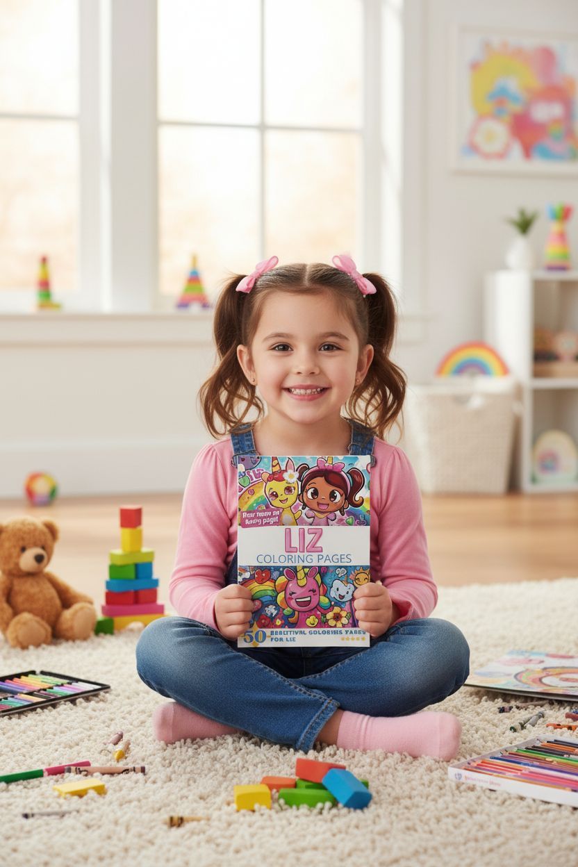 Liz personal coloring pages