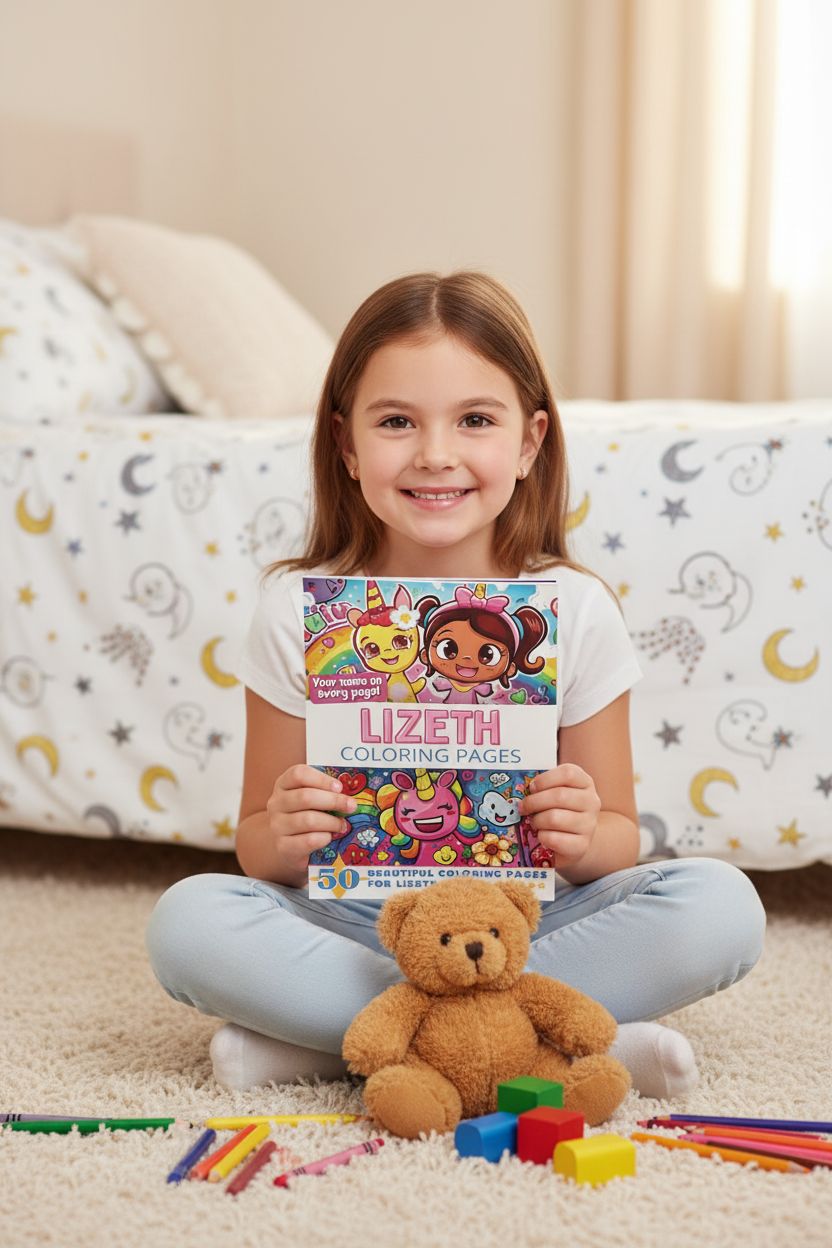 Lizeth personal coloring pages