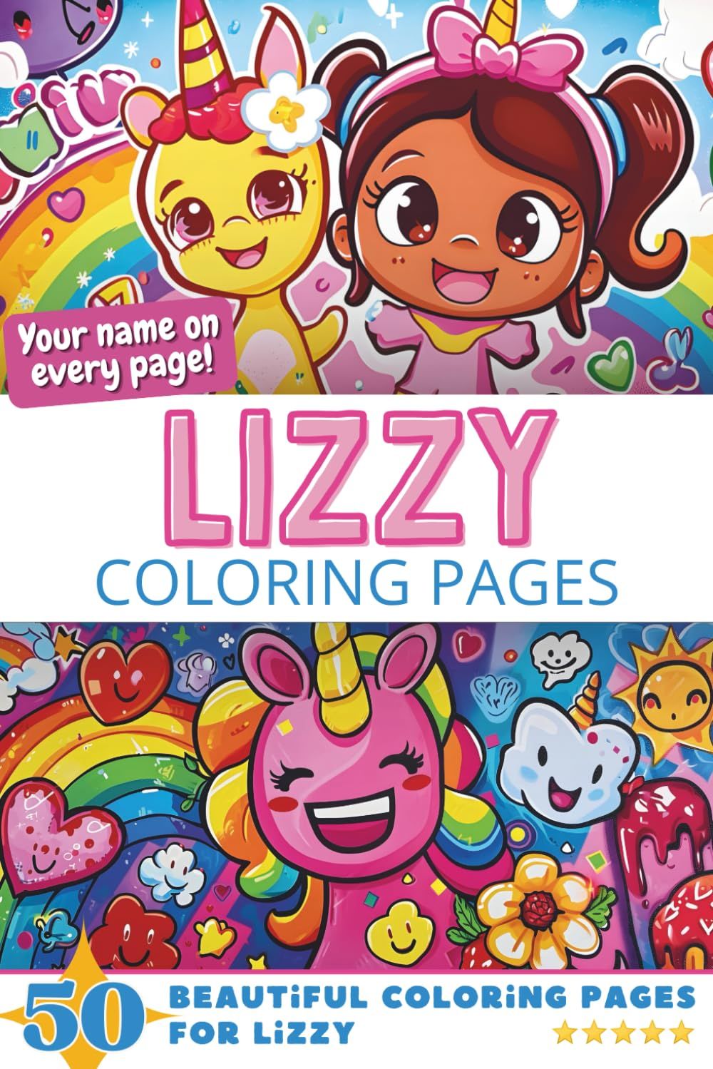 Lizzy Coloring Pages Cover