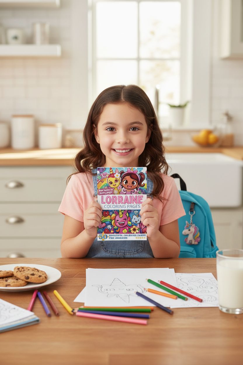Lorraine personal coloring pages