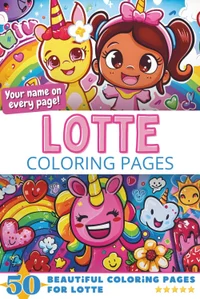 Lotte Coloring Book Cover