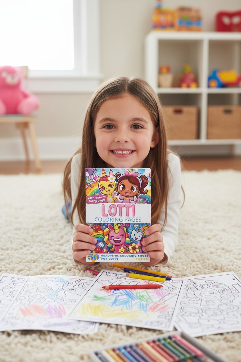 Lotti personal coloring pages