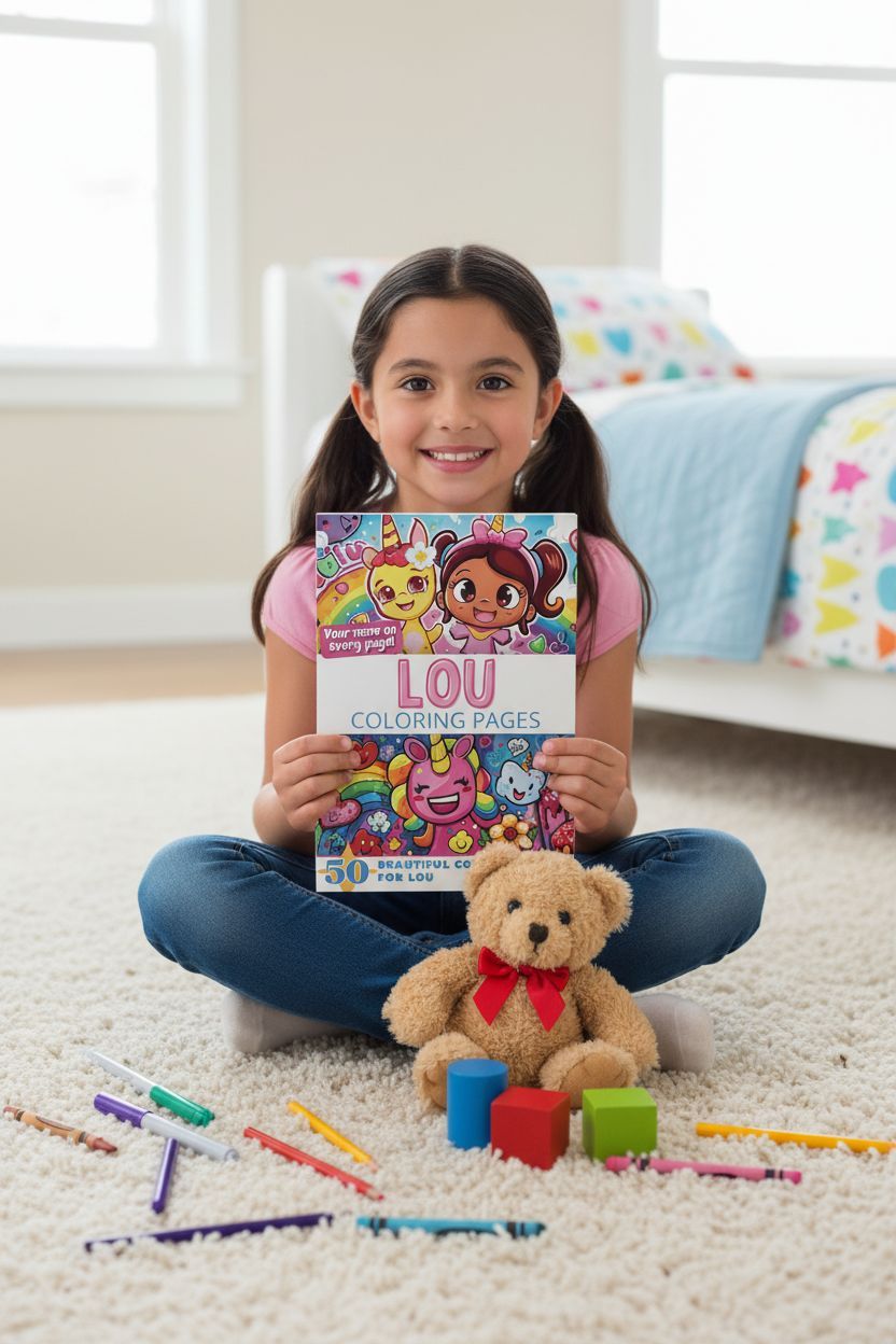 Lou personal coloring pages