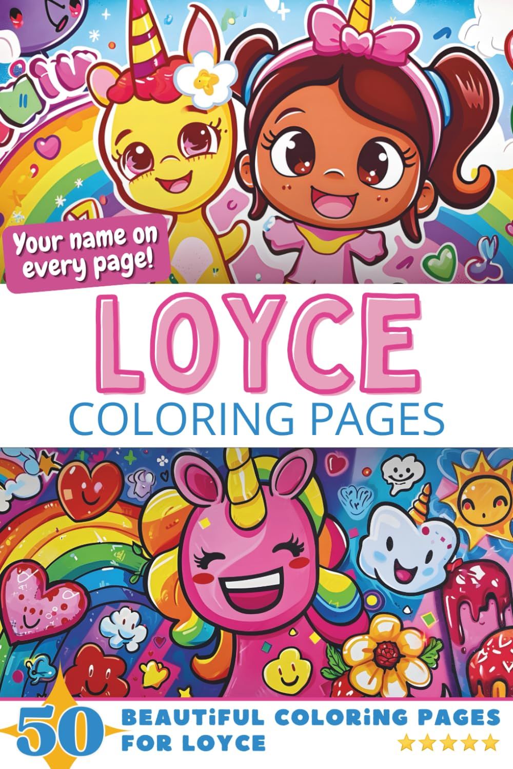 Loyce Coloring Book Cover