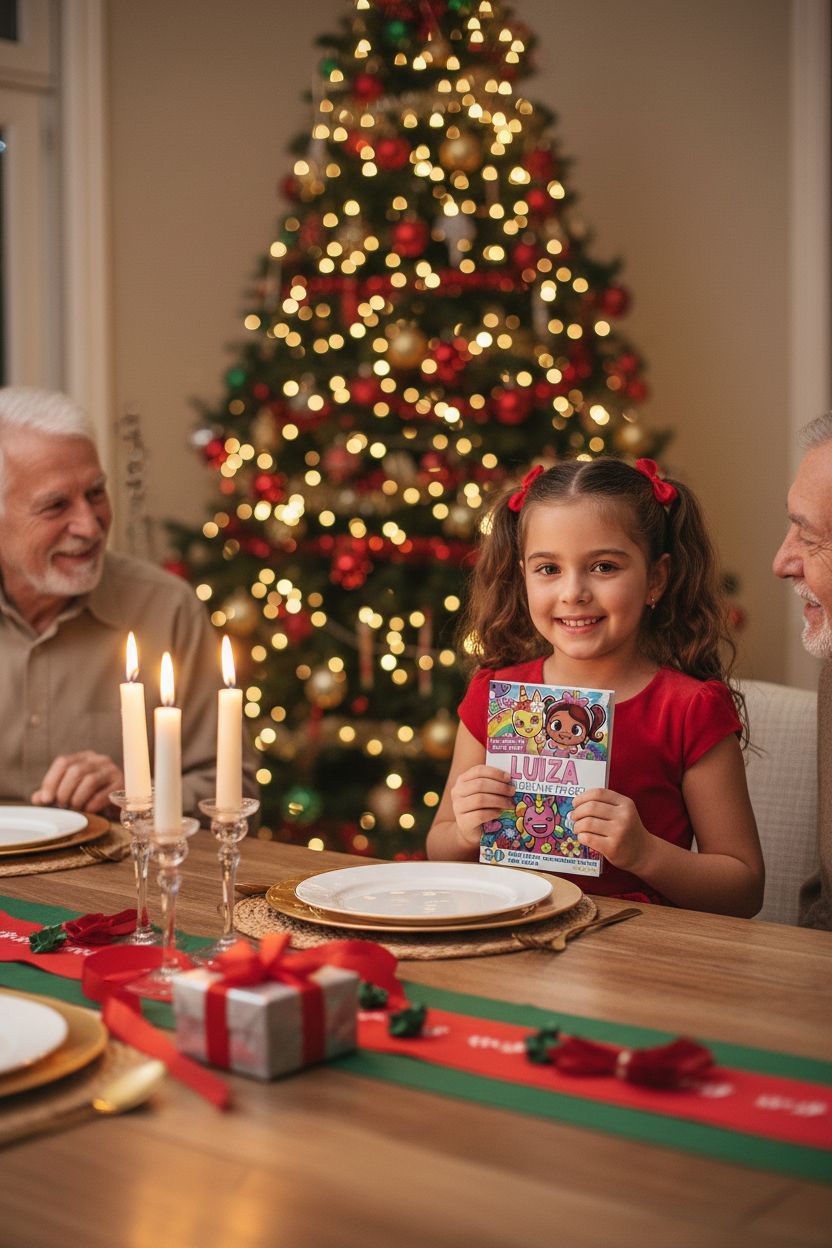 Luiza Christmas coloring pages gift