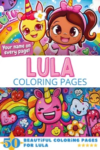 Lula Coloring Book Cover