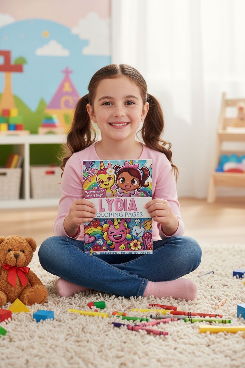 Lydia personal coloring pages