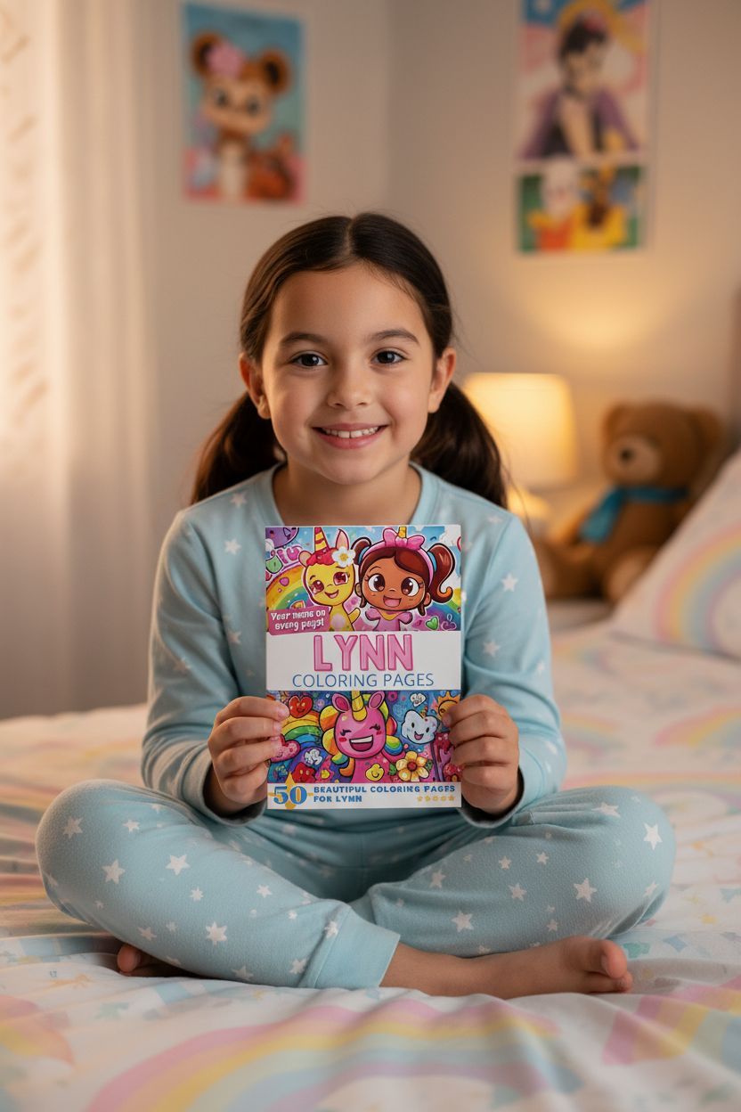 Lynn personal coloring pages