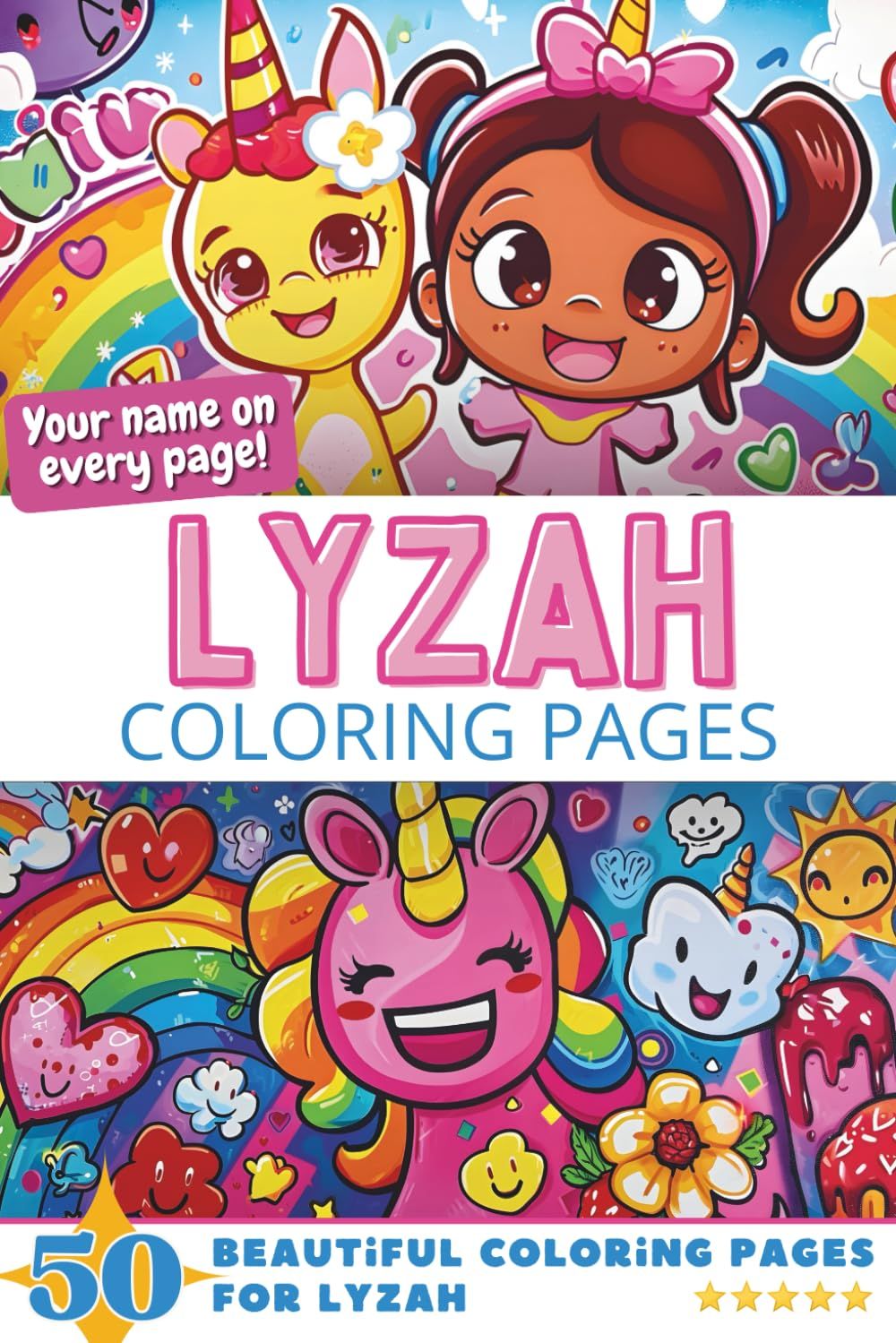 Lyzah Coloring Book Cover