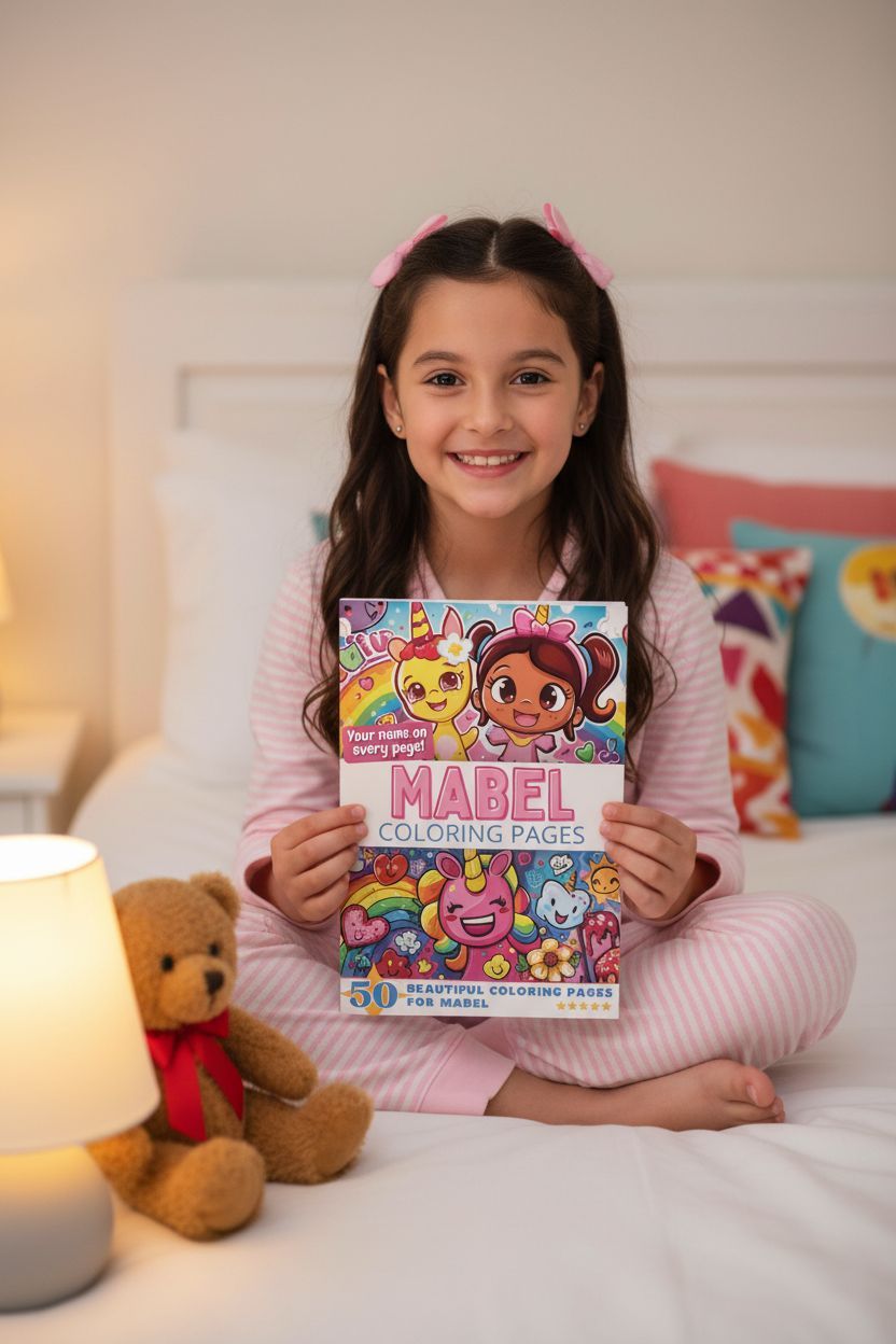 Mabel personal coloring pages