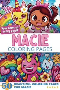 Macie Coloring Book Cover