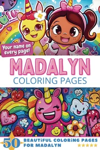Madalyn Coloring Book Cover