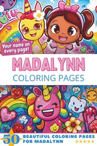 Madalynn Coloring Book Cover