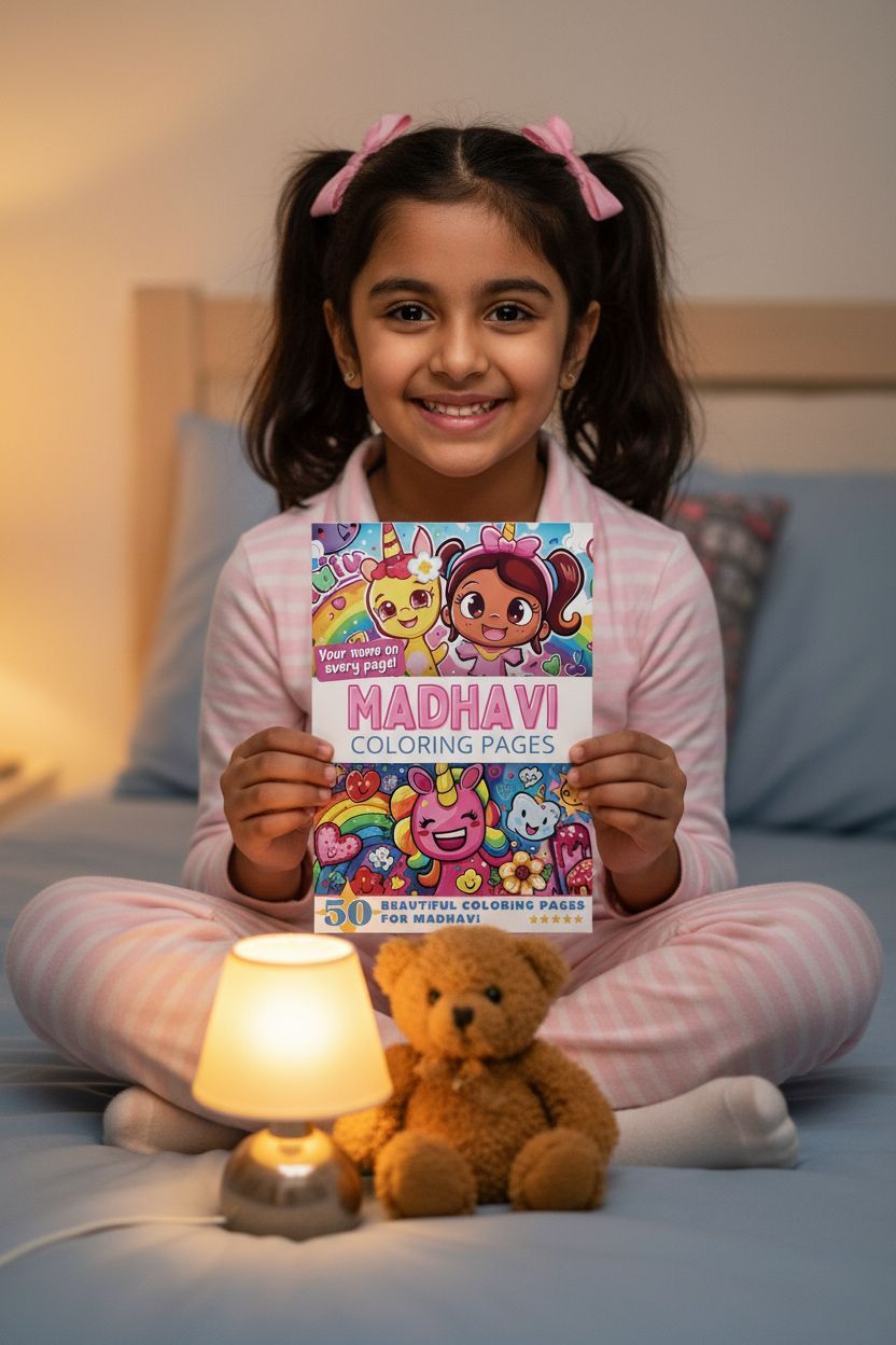 Madhavi personal coloring pages