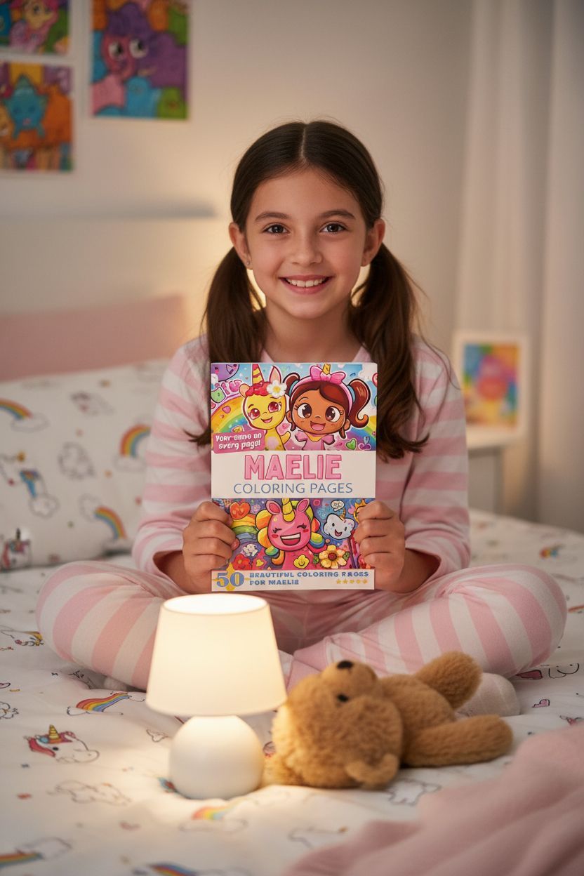 Maelie personal coloring pages