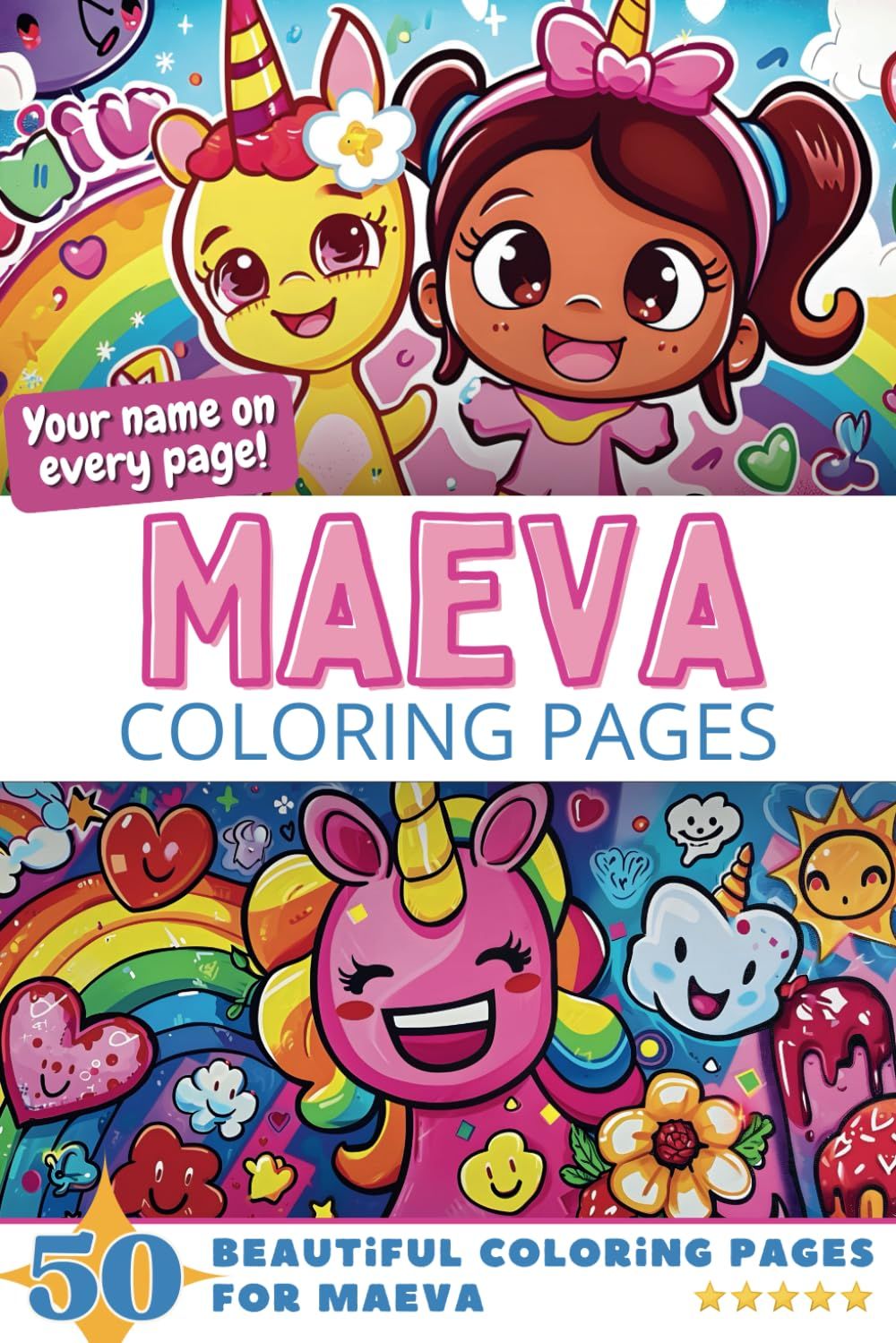 Maeva Coloring Pages Cover