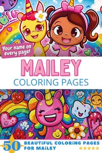 Mailey Coloring Book Cover