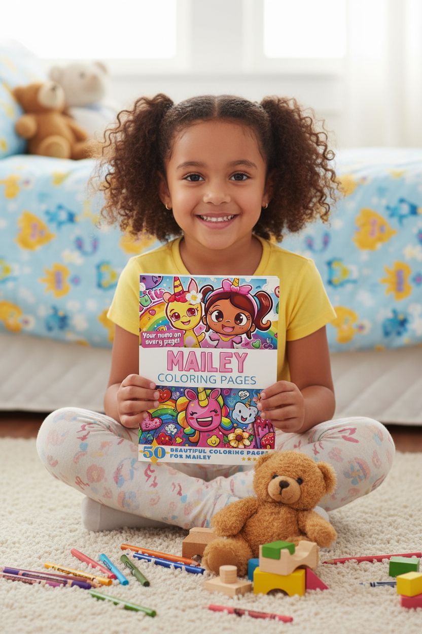 Mailey personal coloring pages