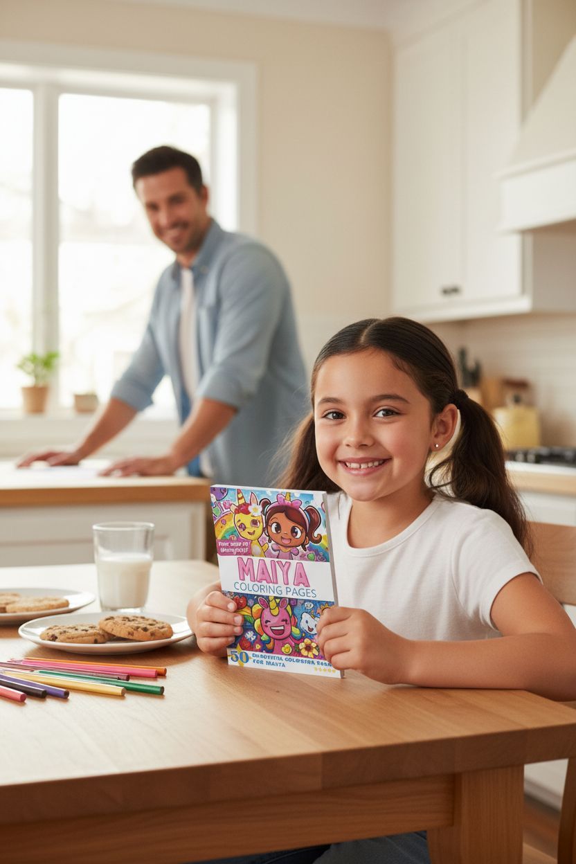 Maiya personal coloring pages