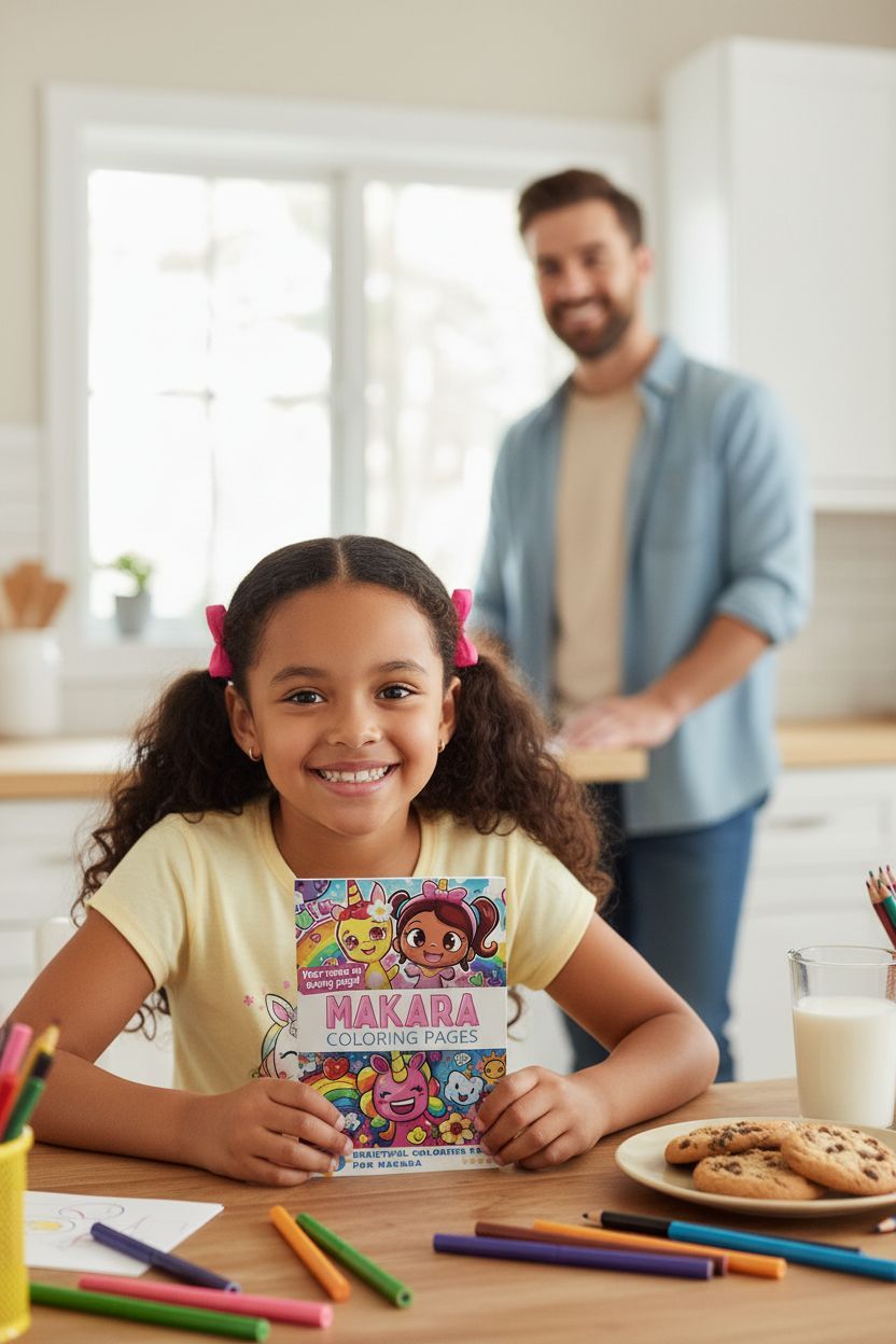 Makara personal coloring pages