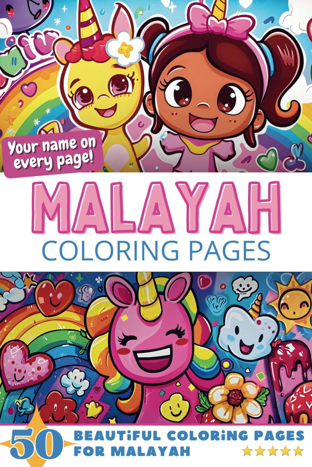 Malayah Coloring Pages Cover
