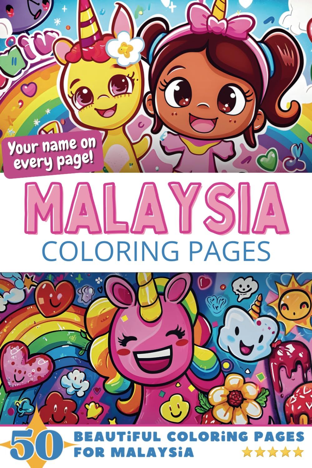 Malaysia Coloring Pages Cover