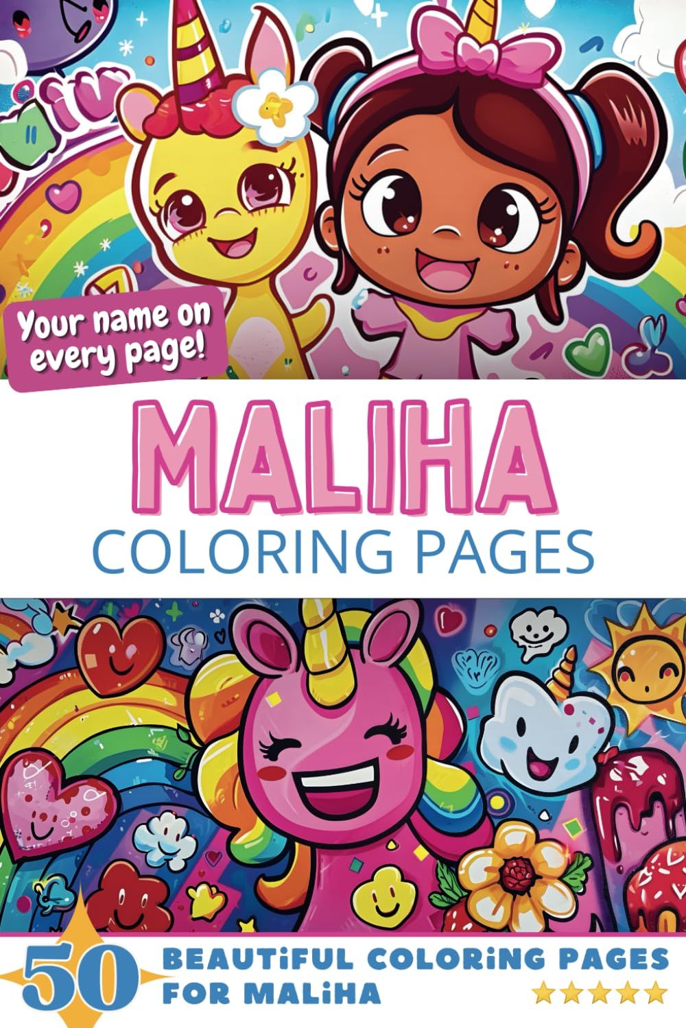 Maliha Coloring Pages Cover