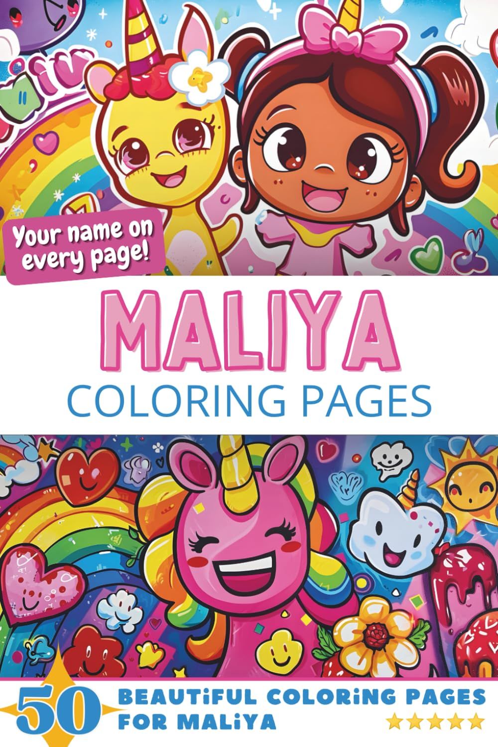 Maliya Coloring Pages Cover