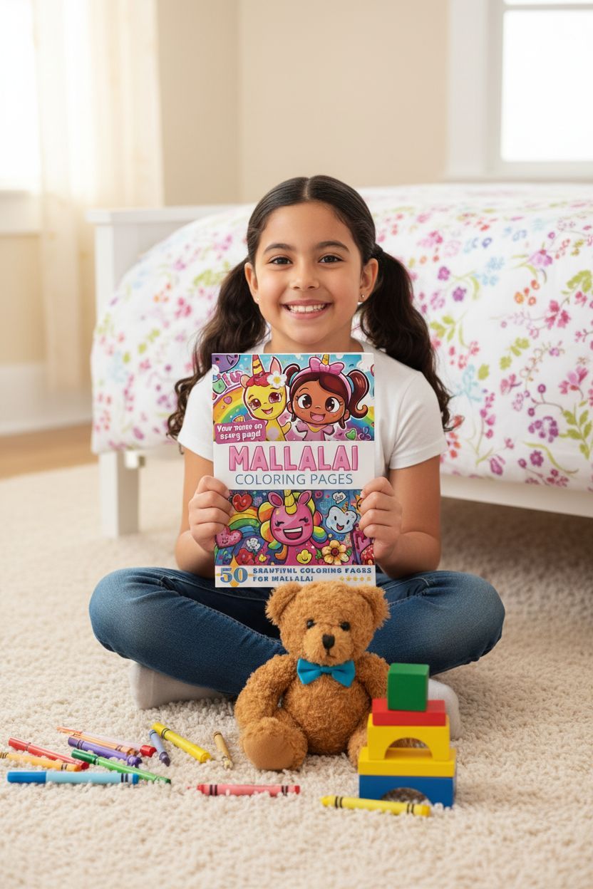 Mallalai personal coloring pages