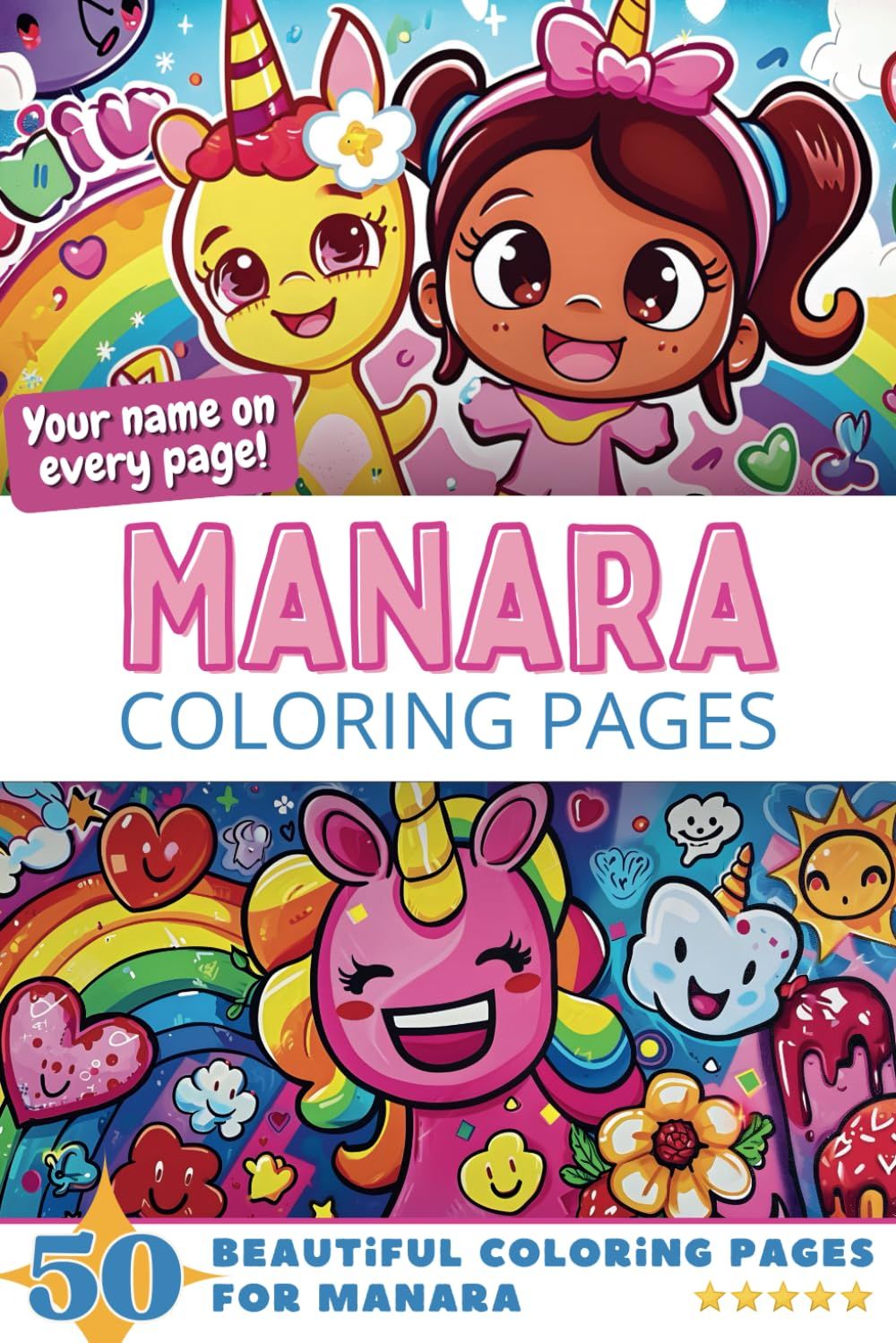 Manara Coloring Book Cover
