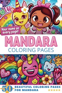 Mandara Coloring Book Cover
