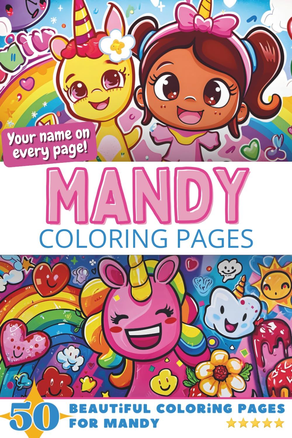 Mandy Coloring Pages Cover