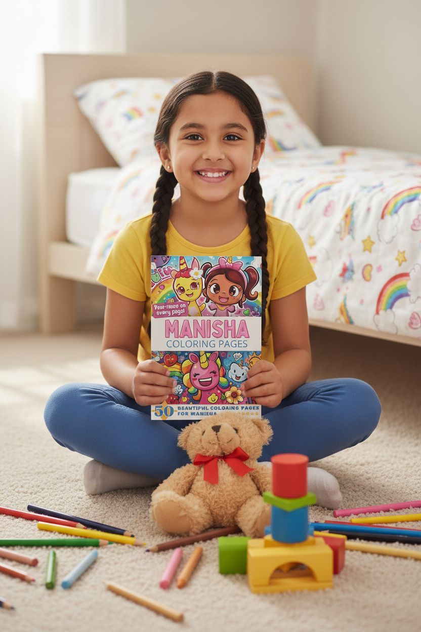 Manisha personal coloring pages