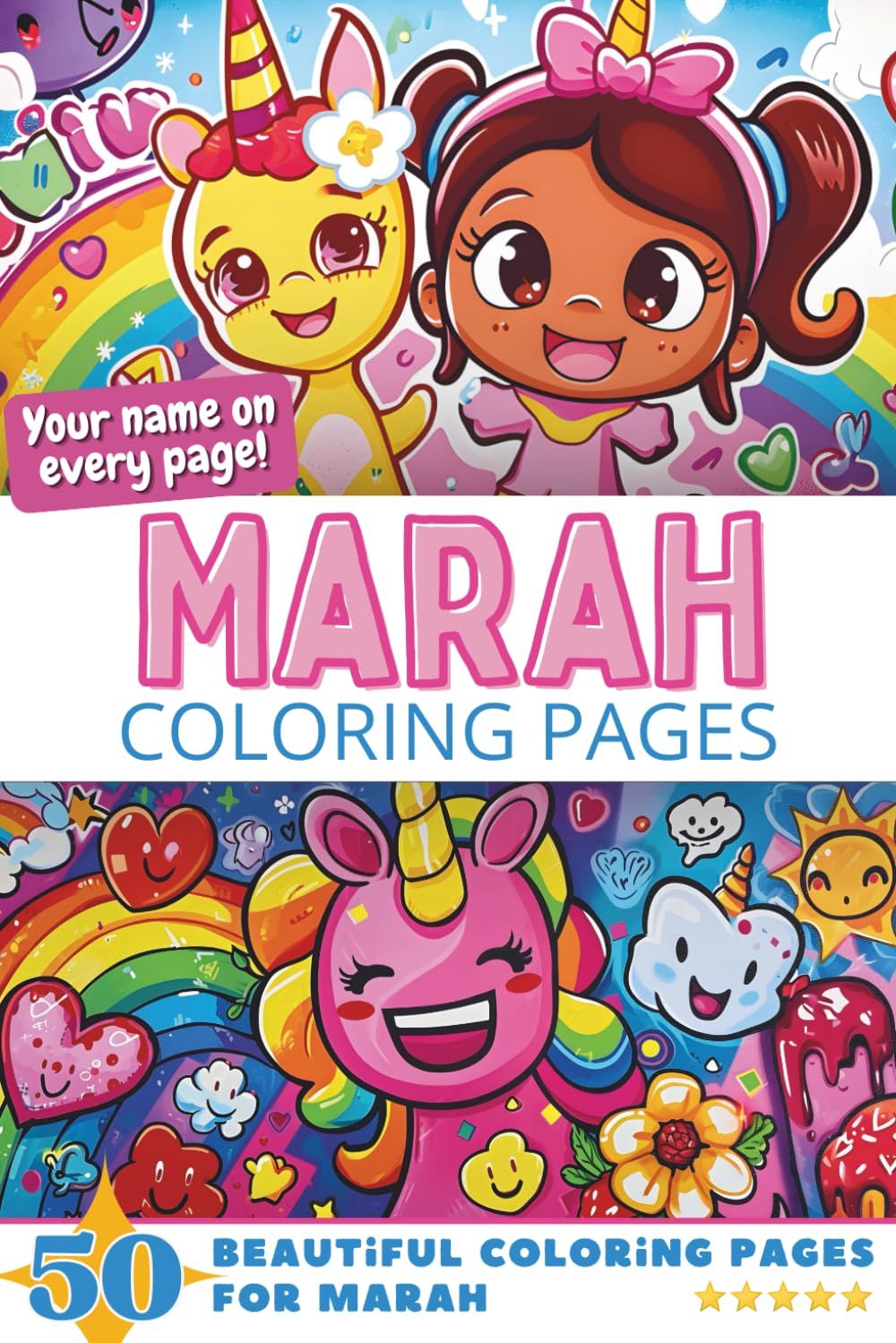 Marah Coloring Book Cover