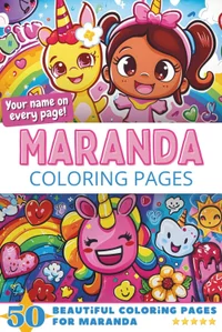 Maranda Coloring Book Cover