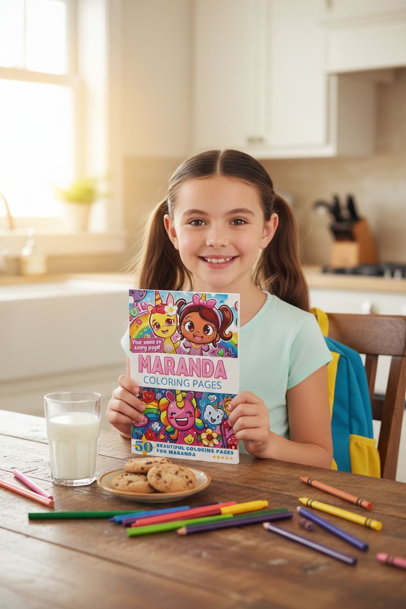 Maranda personal coloring pages