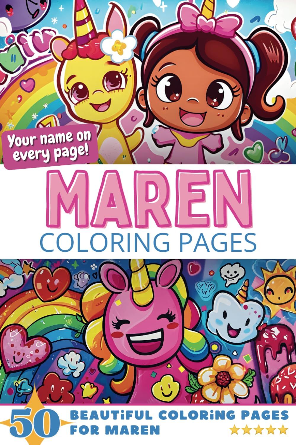 Maren Coloring Pages Cover