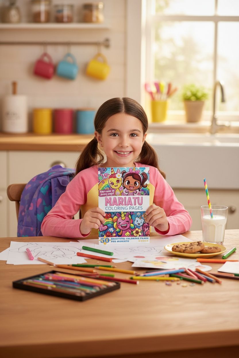 Mariatu personal coloring pages