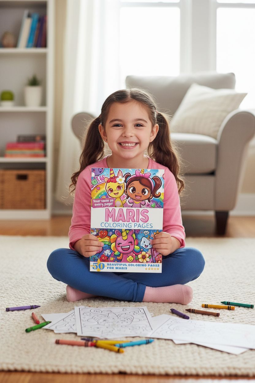 Maris personal coloring pages