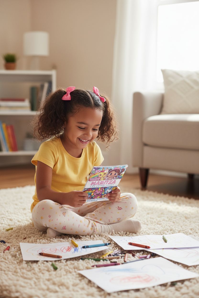 Maritza personal coloring pages