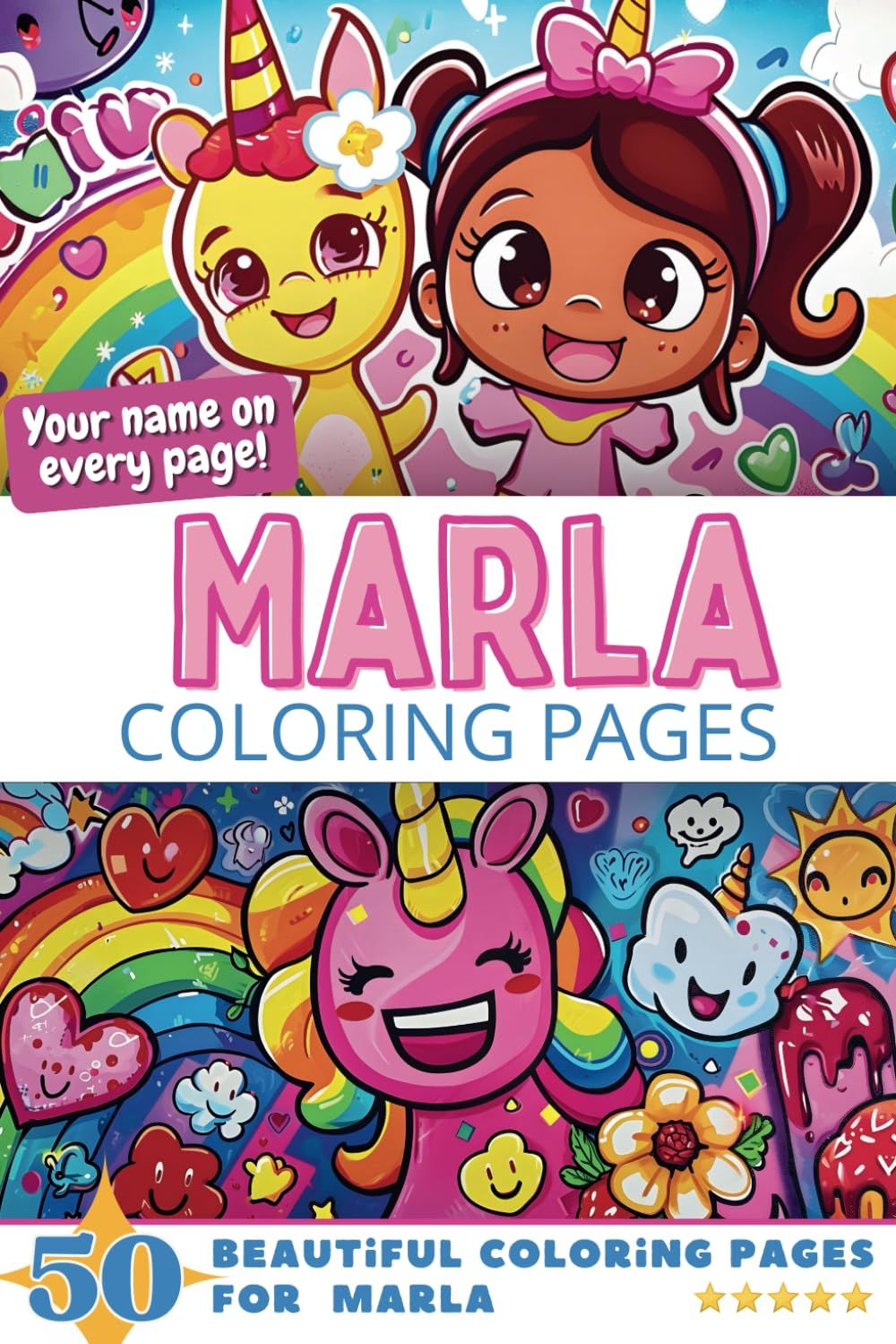 Marla Coloring Pages Cover