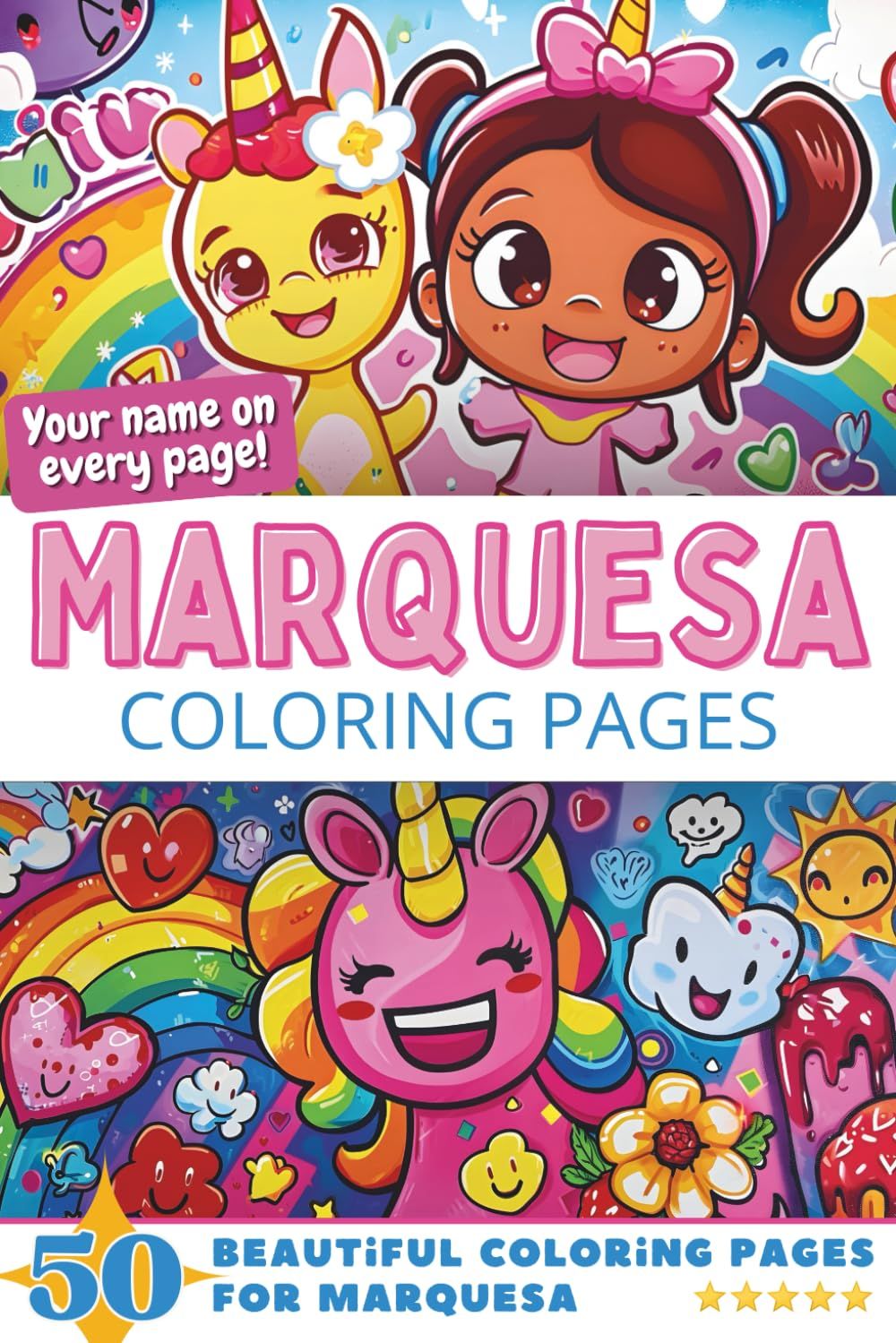 Marquesa Coloring Pages Cover