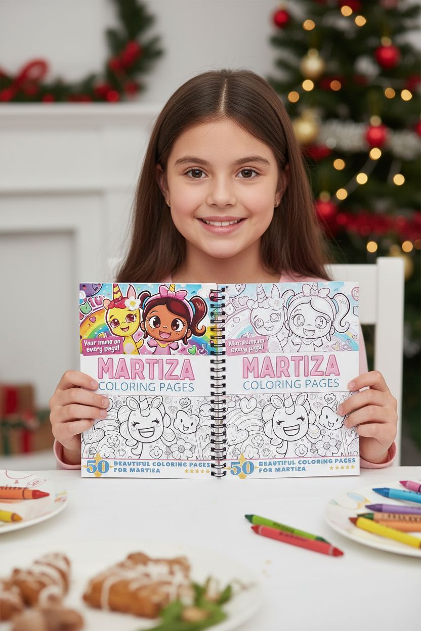 Martiza Christmas coloring pages gift