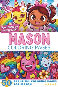 Mason Coloring Book Cover