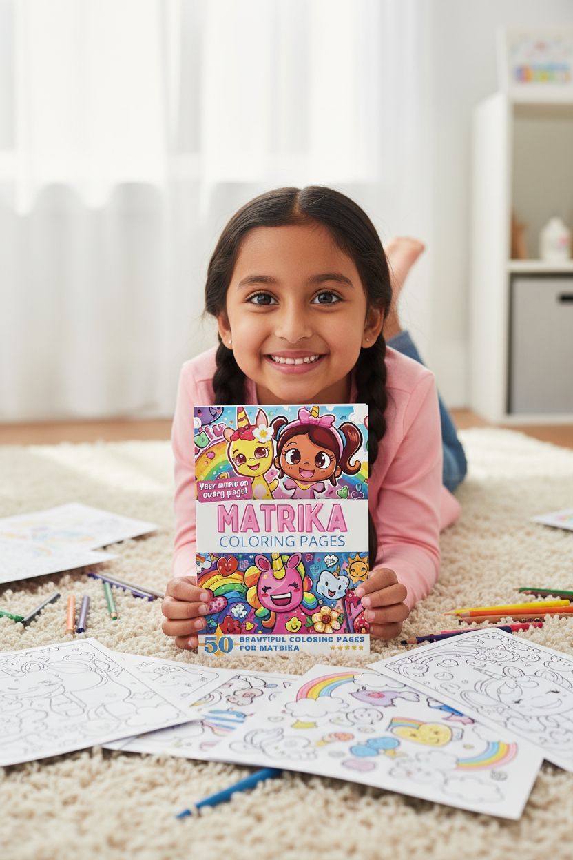 Matrika personal coloring pages