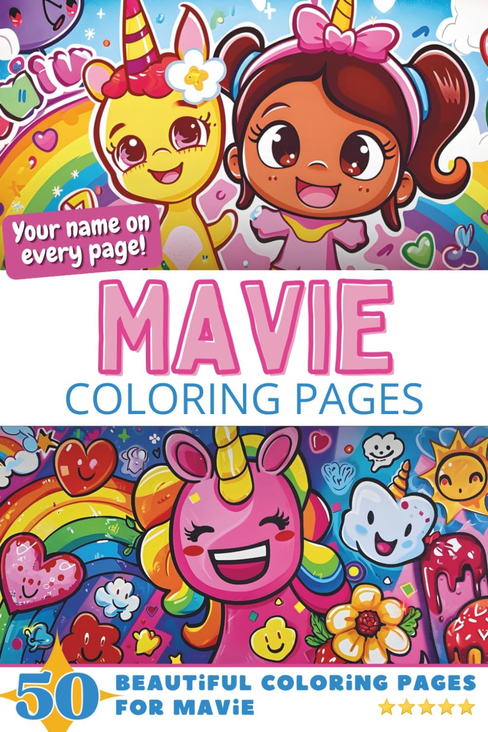 Mavie Coloring Pages Cover
