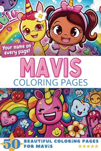 Mavis Coloring Book Cover