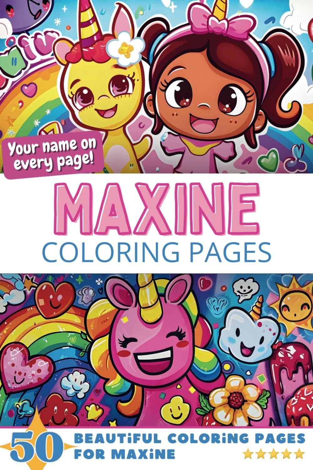 Maxine Coloring Pages Cover