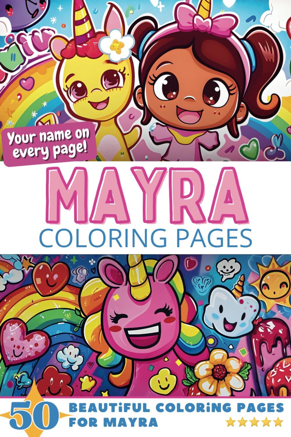 Mayra Coloring Book Cover