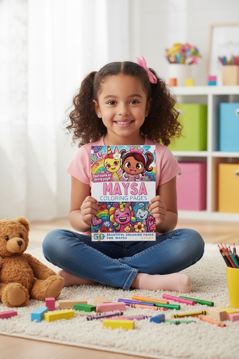 Maysa personal coloring pages